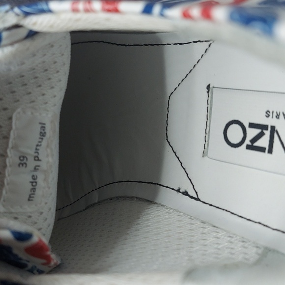 - KENZO Paris Tennix low top sneakers ME 39 US ( 6.5 M 8.5 W) Nappa Mermaid - Picture 10 of 12